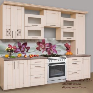 Кухня из дерева ОРИГИНАЛЬНАЯ
