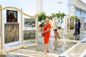 Мебель для выставки во Дворце Независимости в Минске фото 2