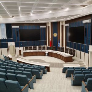 Мебель для актового зала горисполкома 01 фото