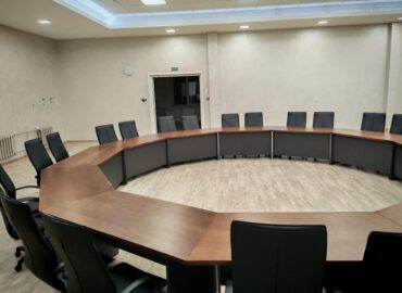 Стол для переговоров модульный круглый