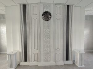 Мебель и стеновые панели для фойе Жабинковского райисполкома фото 03