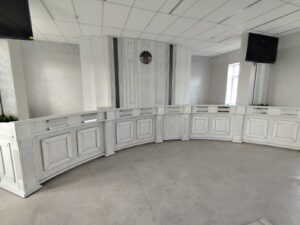 Мебель и стеновые панели для фойе Жабинковского райисполкома фото 01